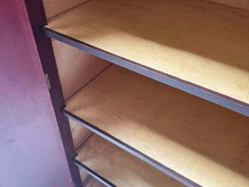 Art Deco Modernist Armoire by A.H. Jansen for L.O.V. Oosterbeek, 1920s